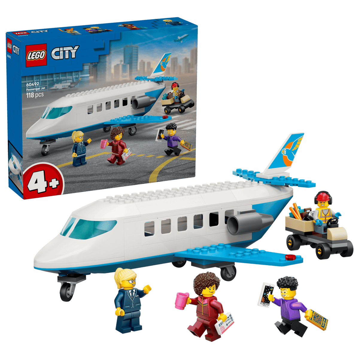60492 Lego City Jet passeggeri