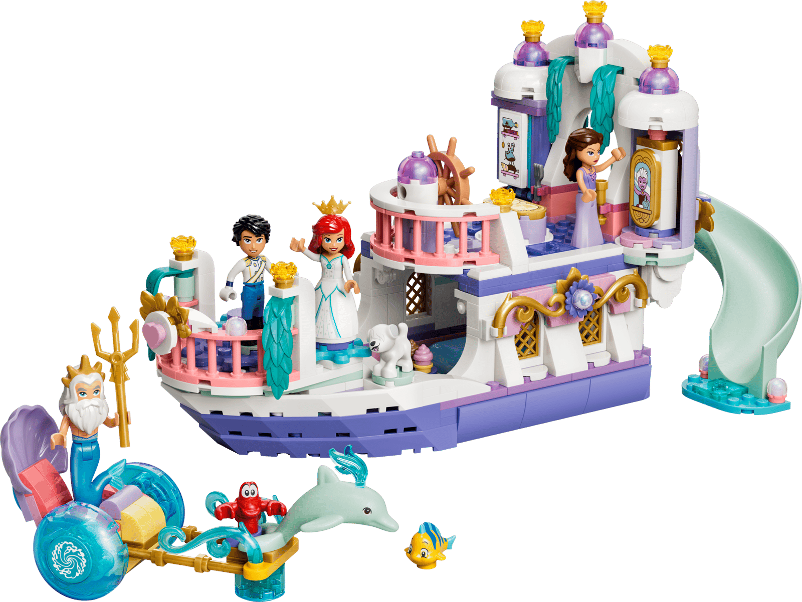 43299 Lego Disney La barca nuziale di Ariel Set Disney La Sirenetta