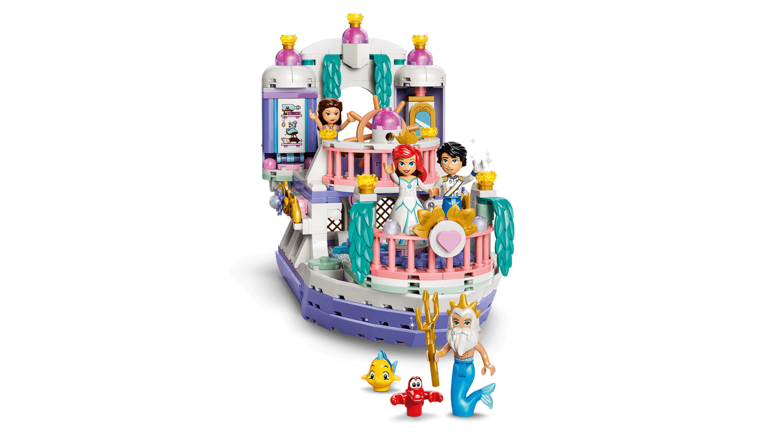 43299 Lego Disney La barca nuziale di Ariel Set Disney La Sirenetta