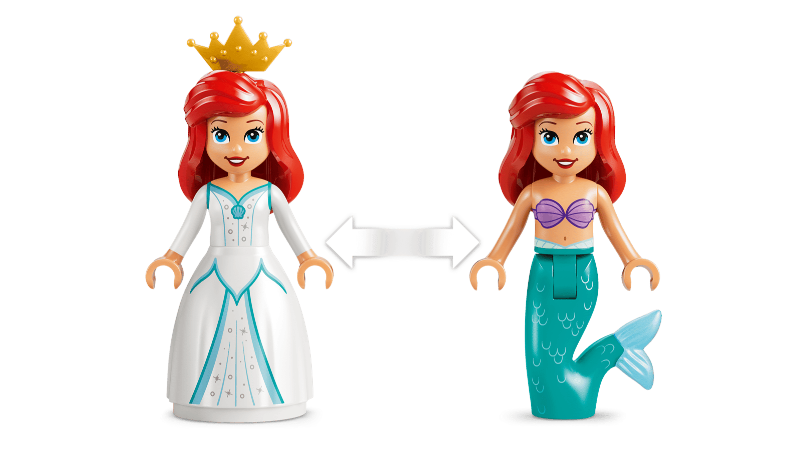 43299 Lego Disney La barca nuziale di Ariel Set Disney La Sirenetta
