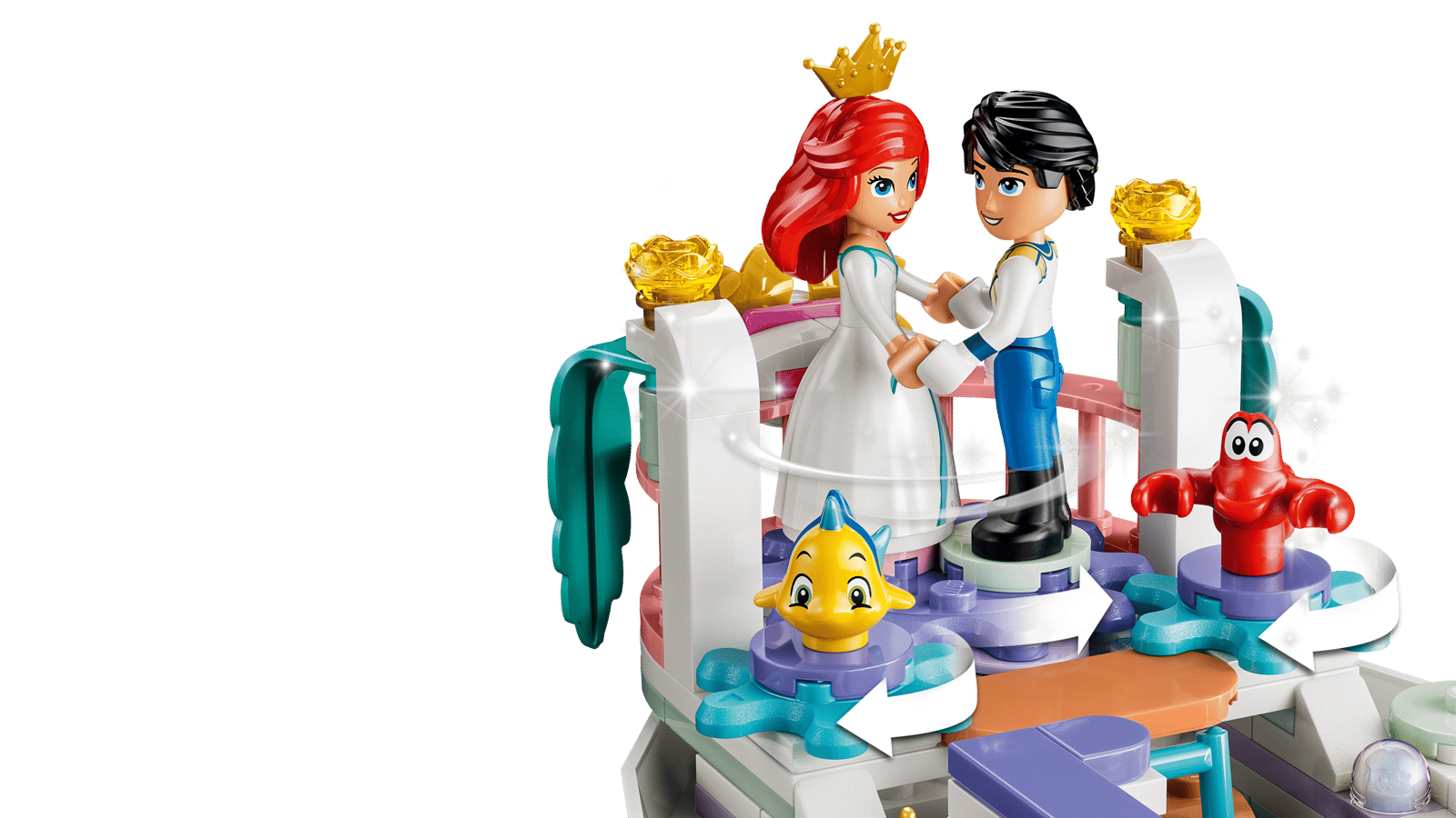 43299 Lego Disney La barca nuziale di Ariel Set Disney La Sirenetta