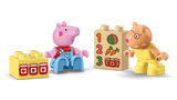 10468 Duplo Trattore e mercato Peppa Pig