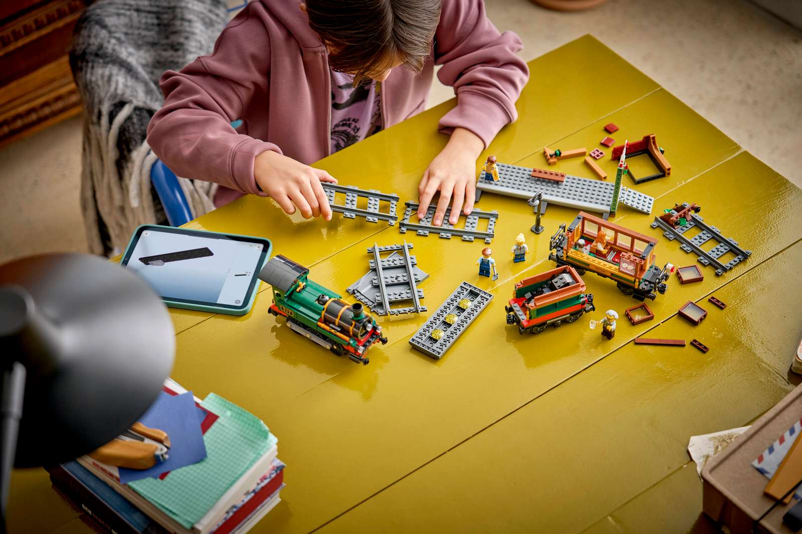 60511 Lego City Treno a vapore vintage