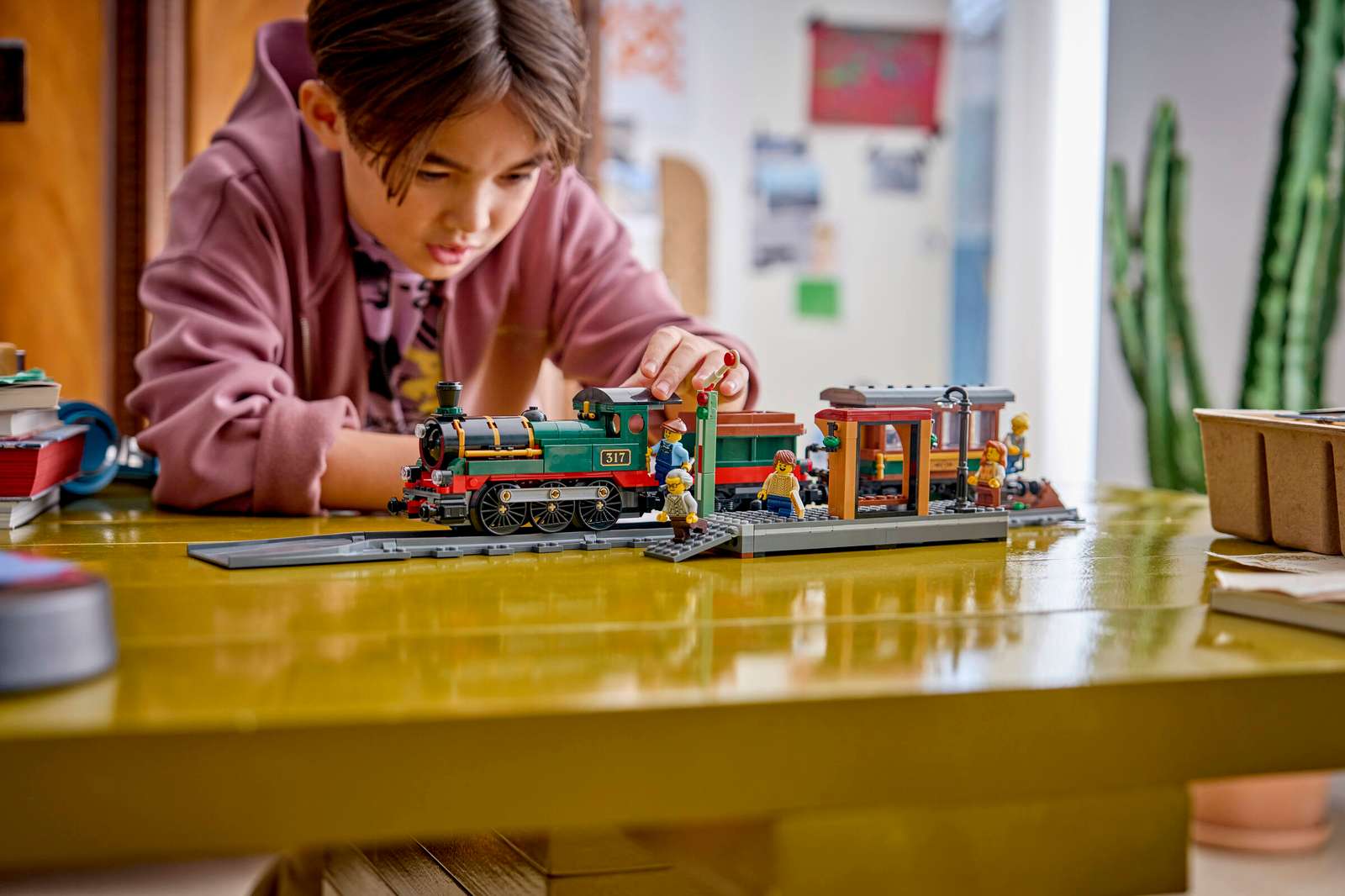 60511 Lego City Treno a vapore vintage