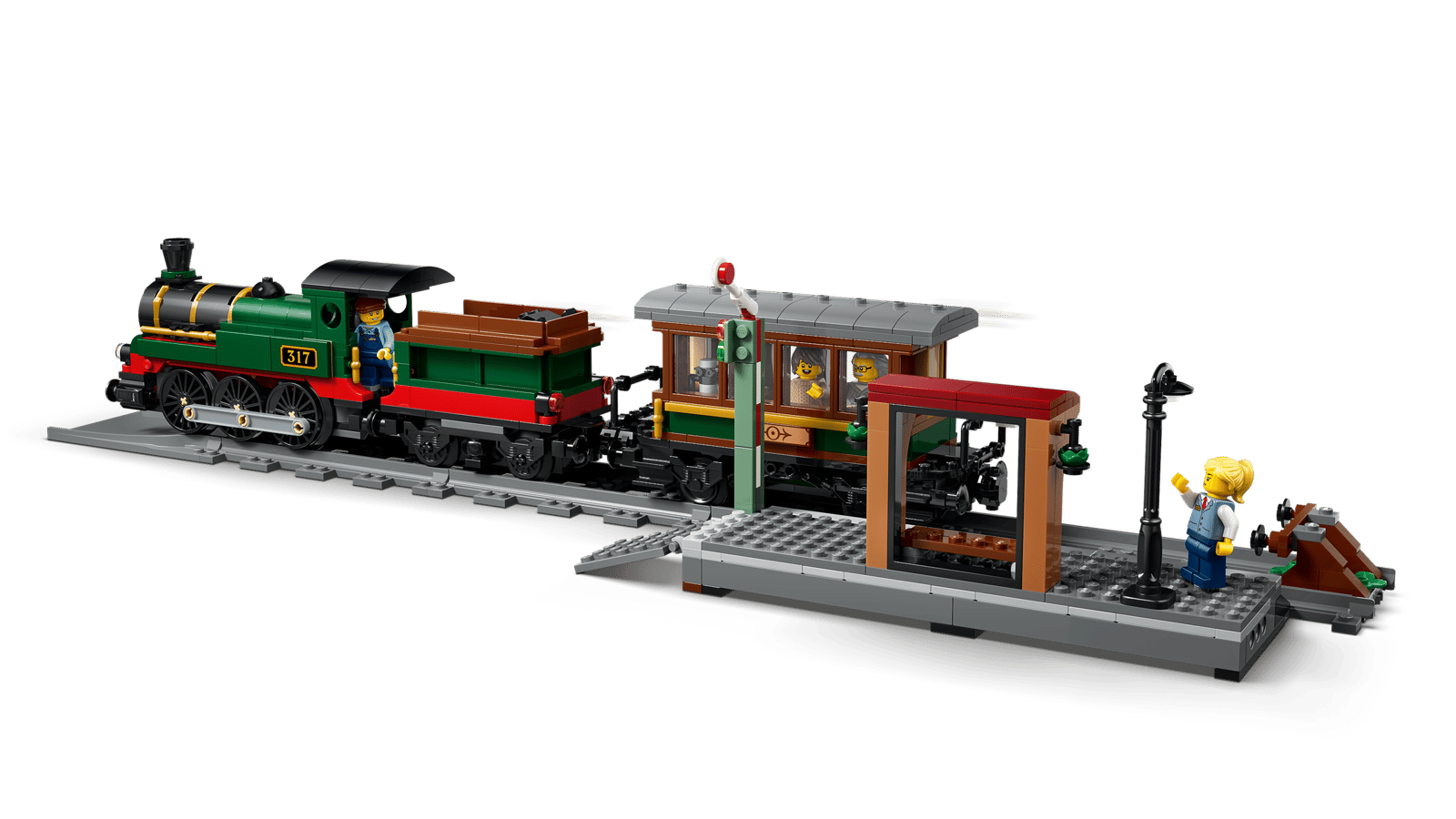 60511 Lego City Treno a vapore vintage