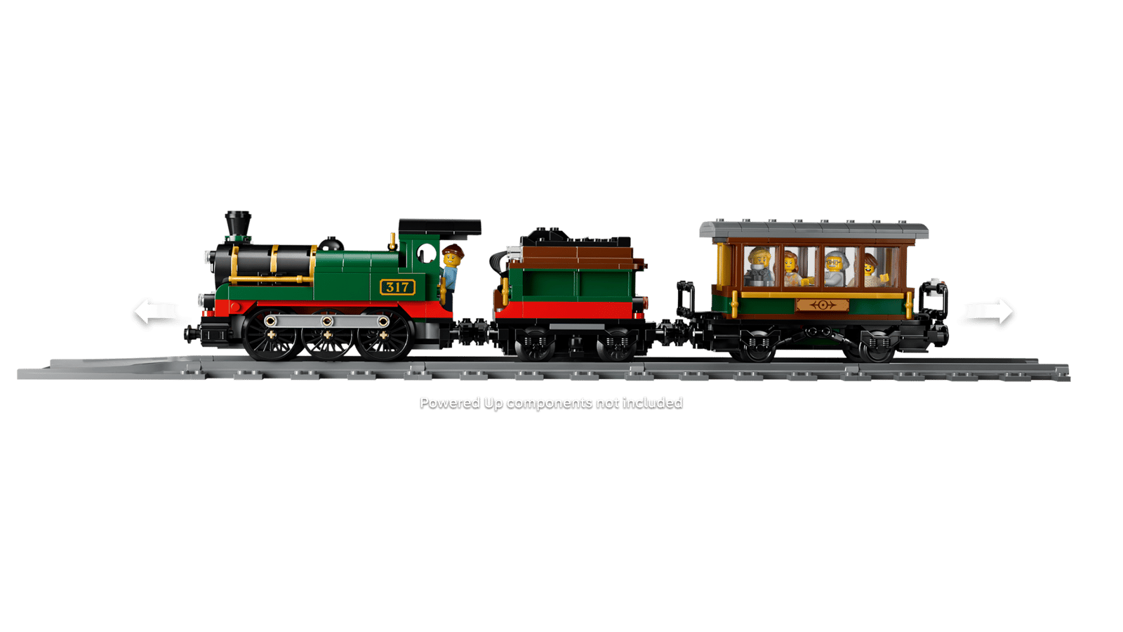 60511 Lego City Treno a vapore vintage