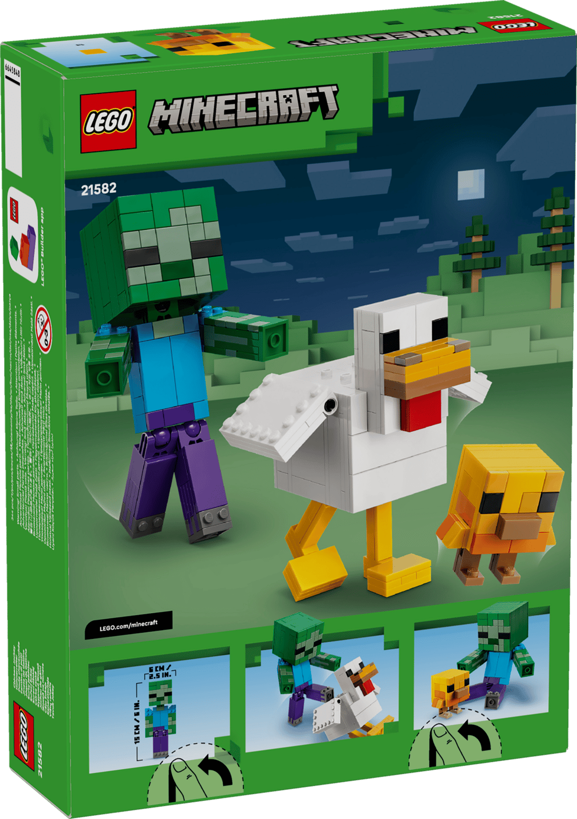 21582 Lego Minecraft Fantino di polli