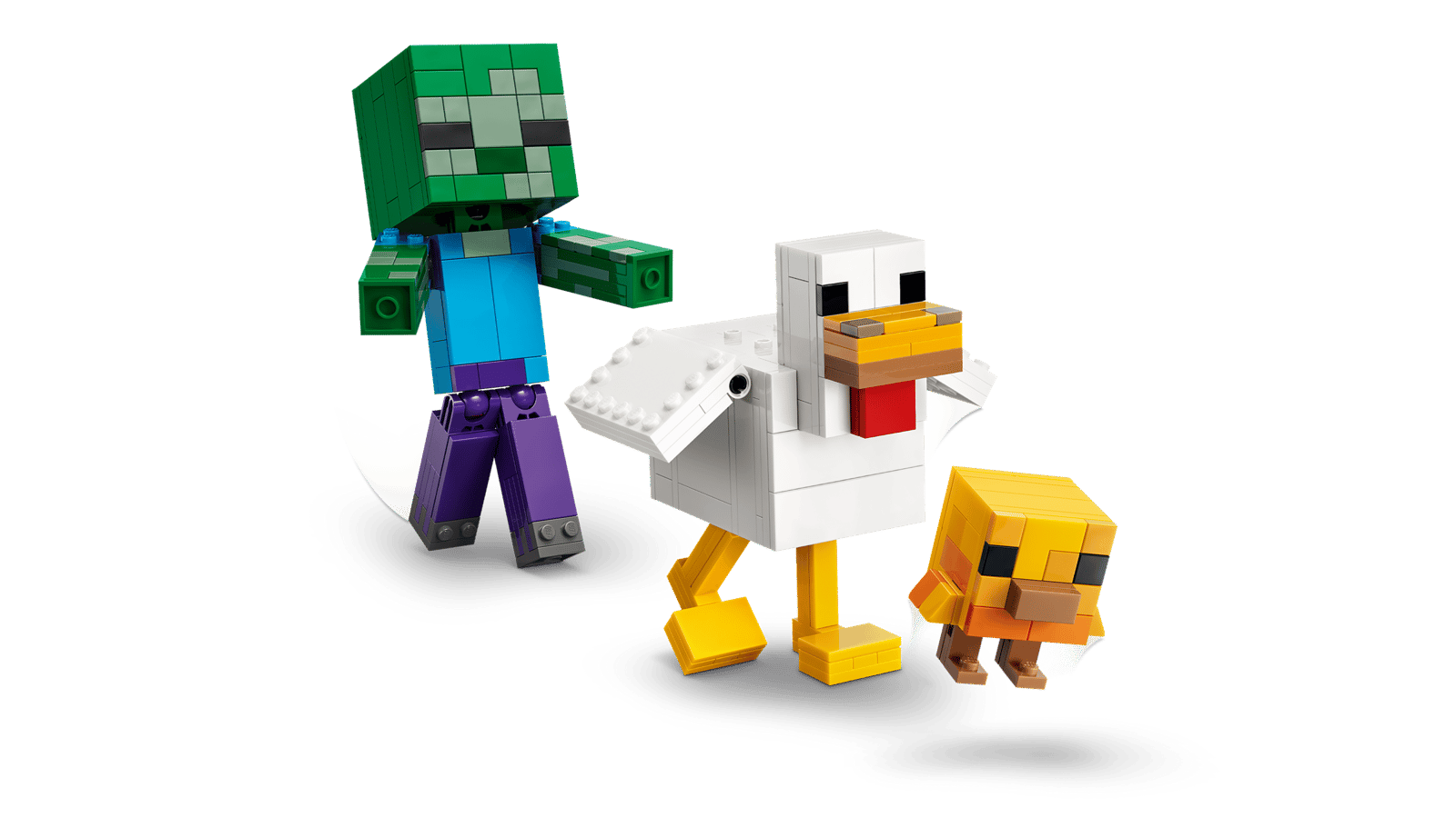 21582 Lego Minecraft Fantino di polli