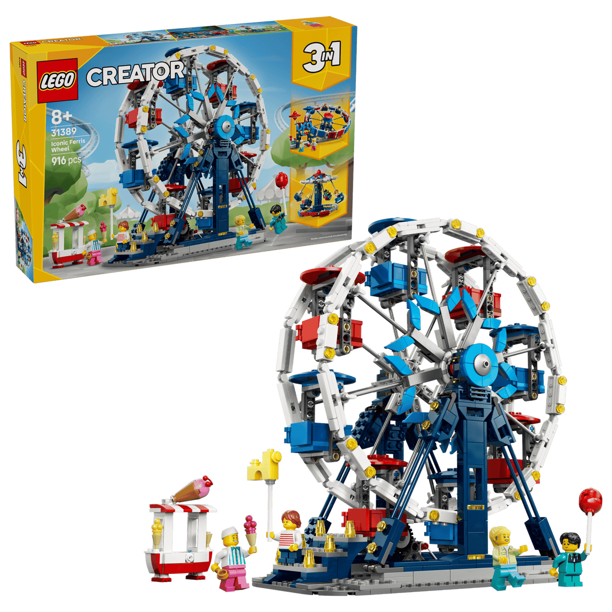 31389 Lego Creator Iconica ruota panoramica