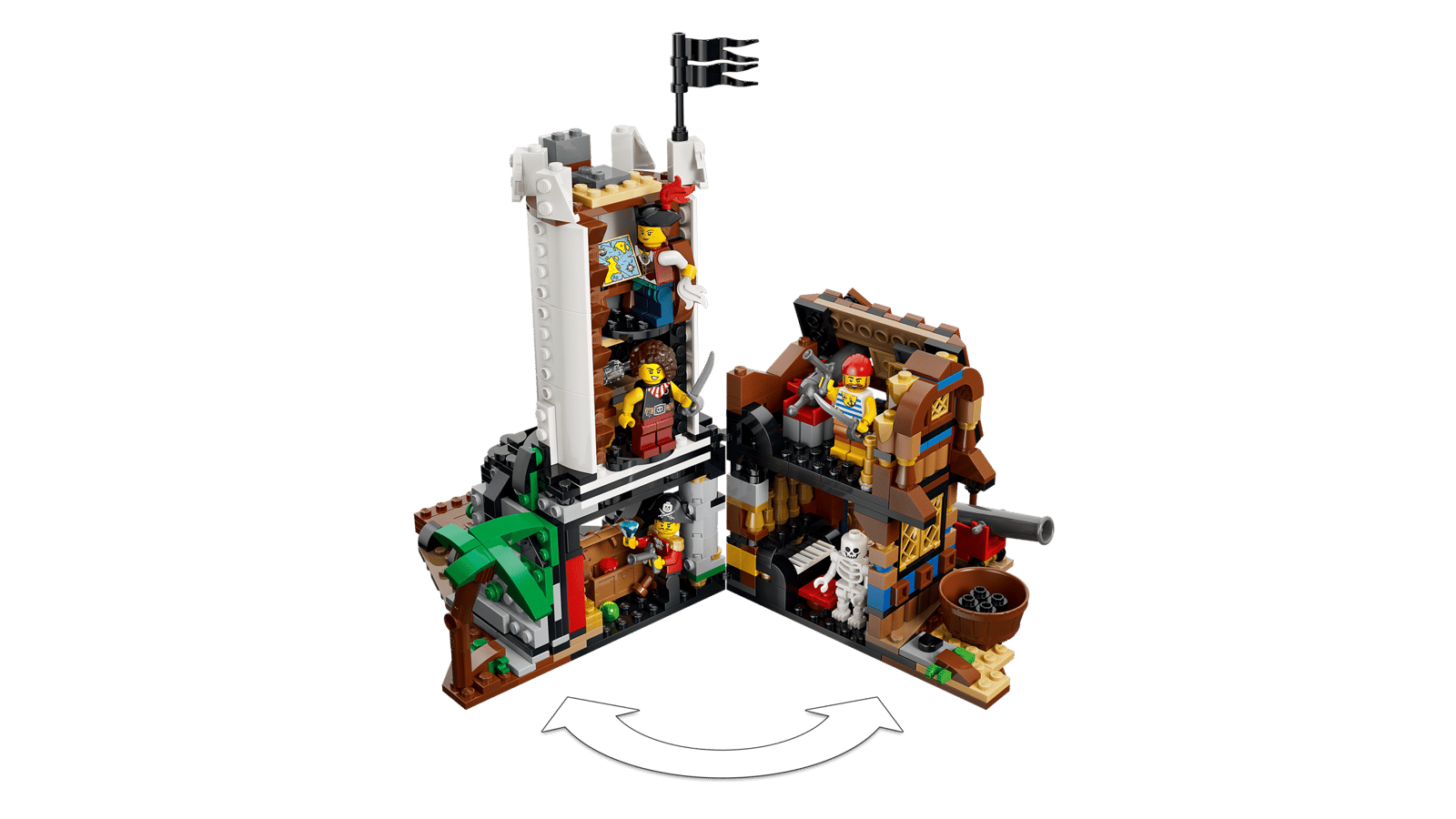 31387 Lego Creator Iconica nave da pirata