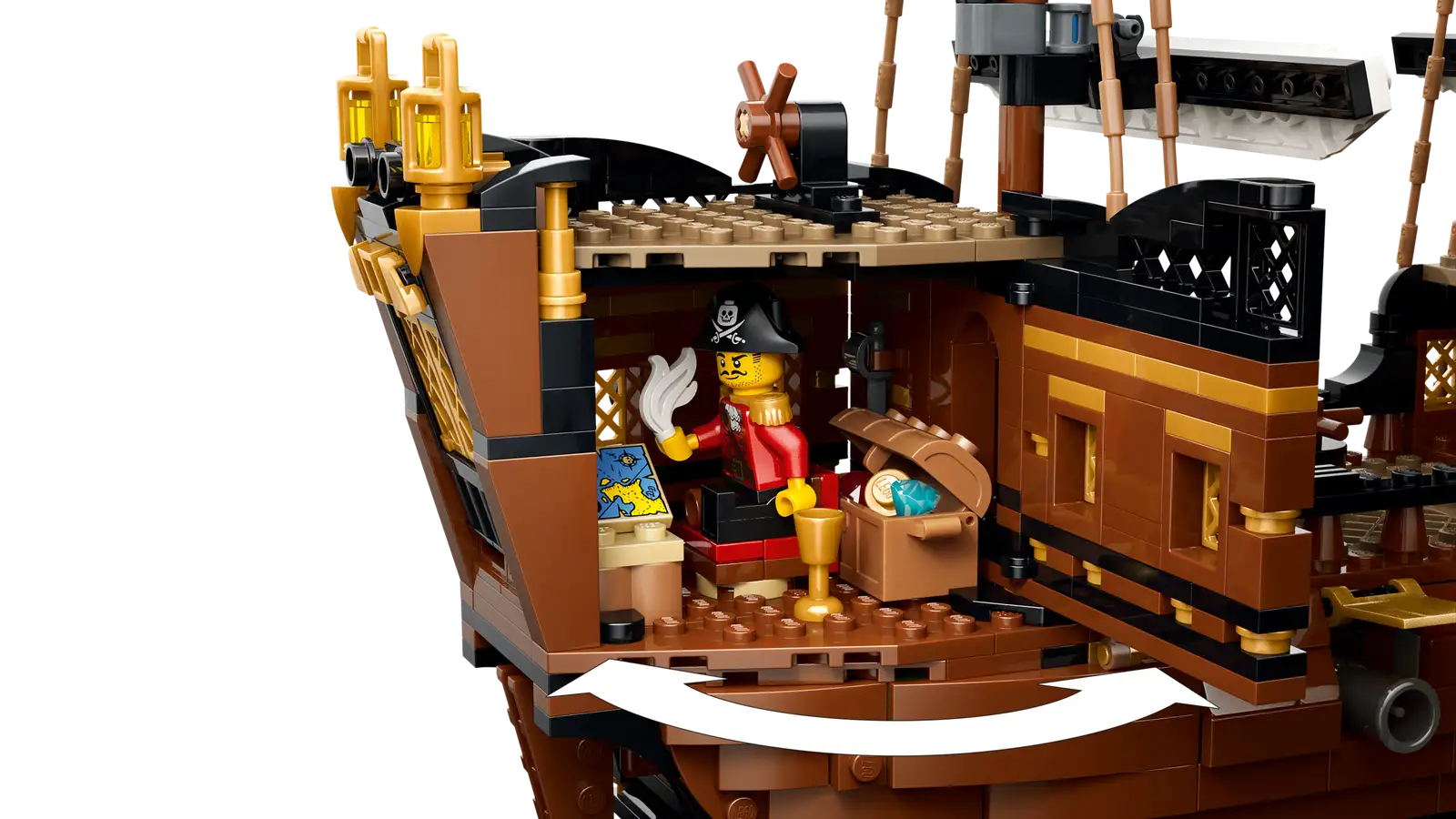 31387 Lego Creator Iconica nave da pirata