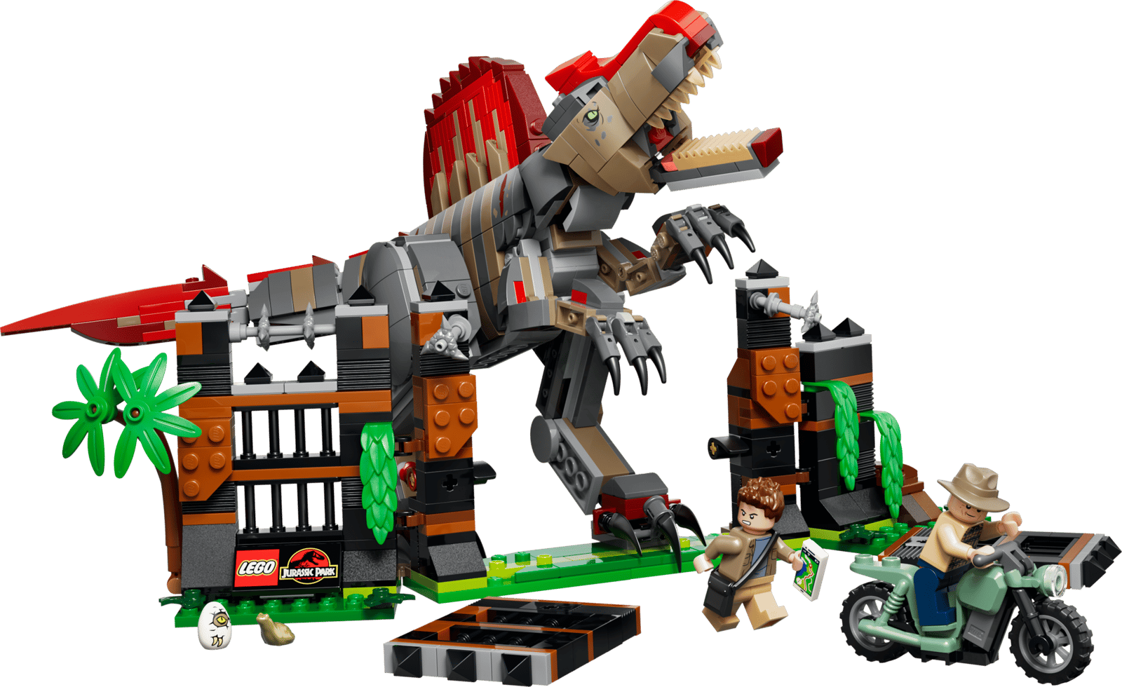 77982 Lego Jurassic World Fuga dal dinosauro Spinosauro