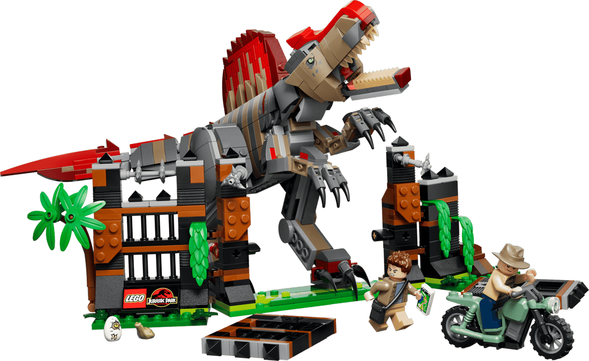 77982 Lego Jurassic World Fuga dal dinosauro Spinosauro