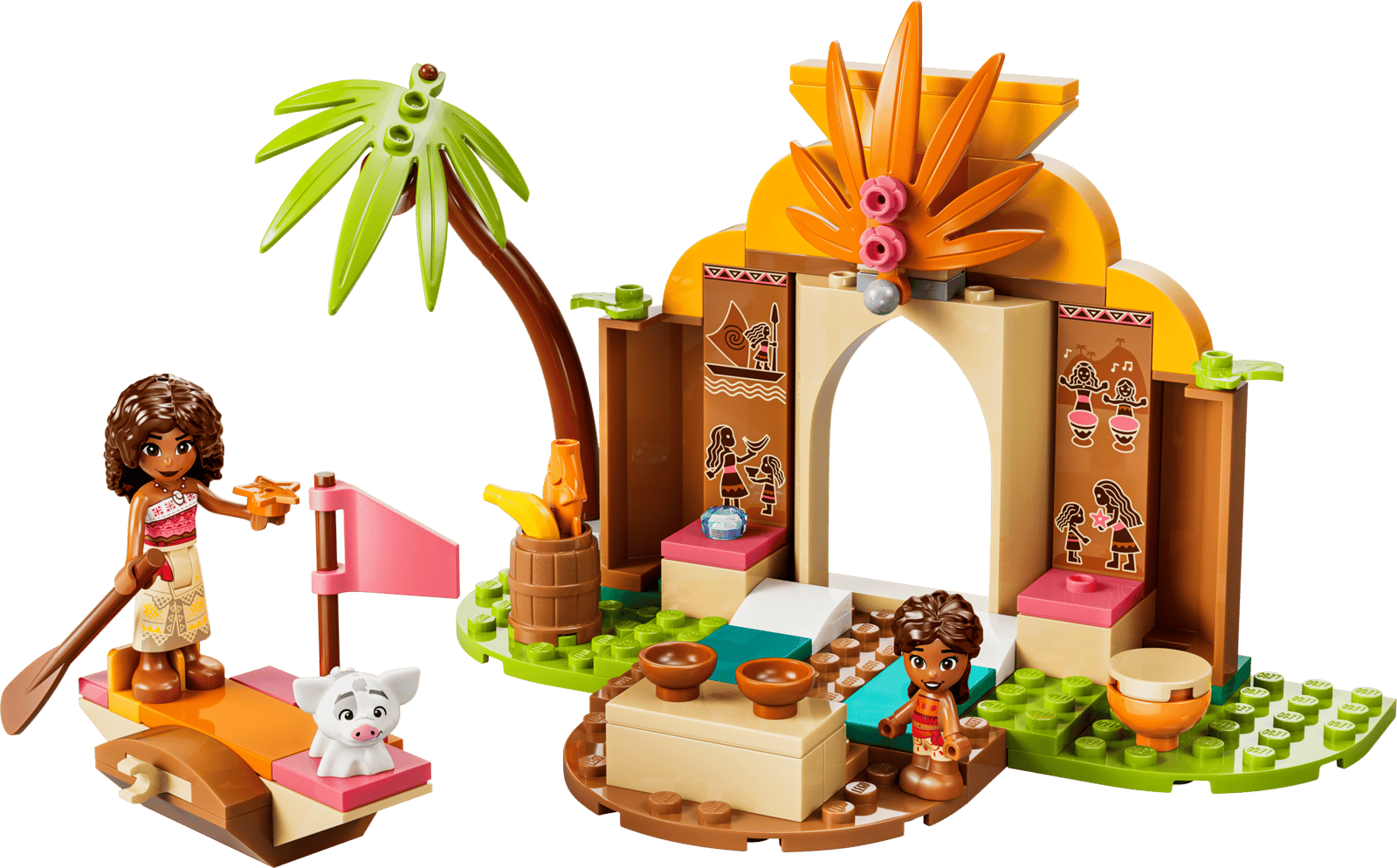 43282 Lego Disney Casa del villaggio e barca