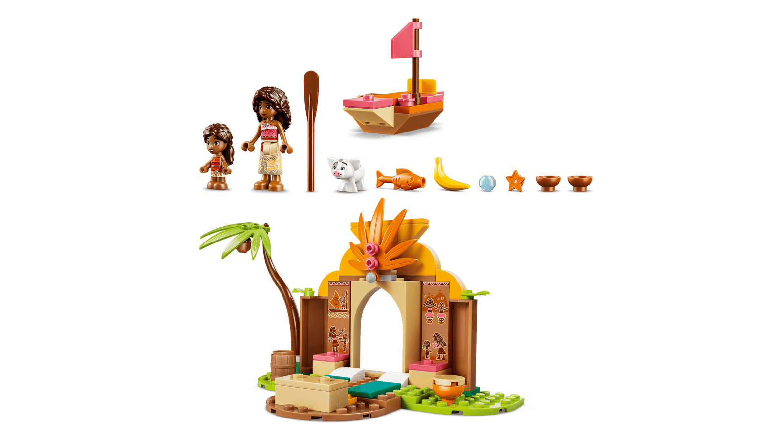 43282 Lego Disney Casa del villaggio e barca