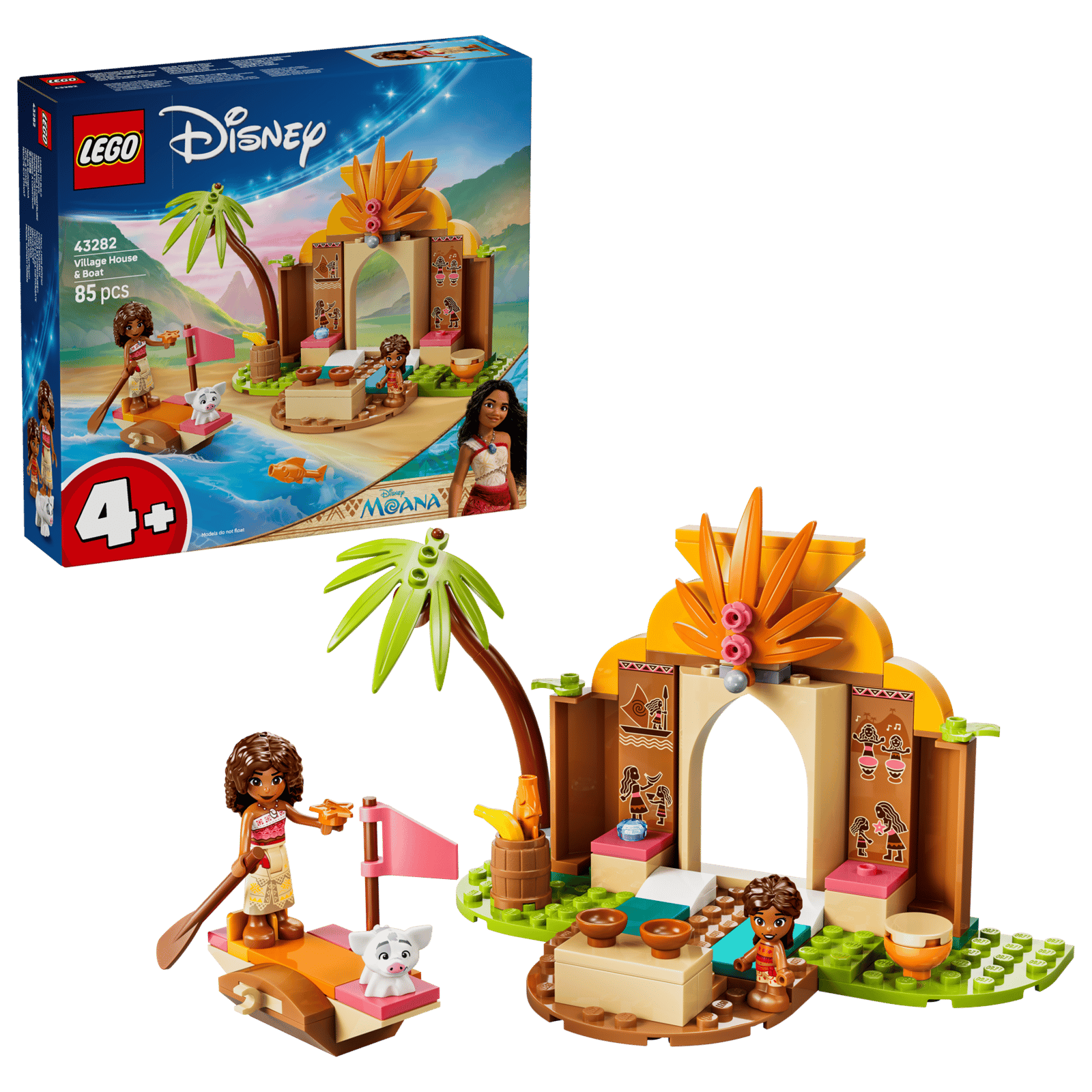 43282 Lego Disney Casa del villaggio e barca