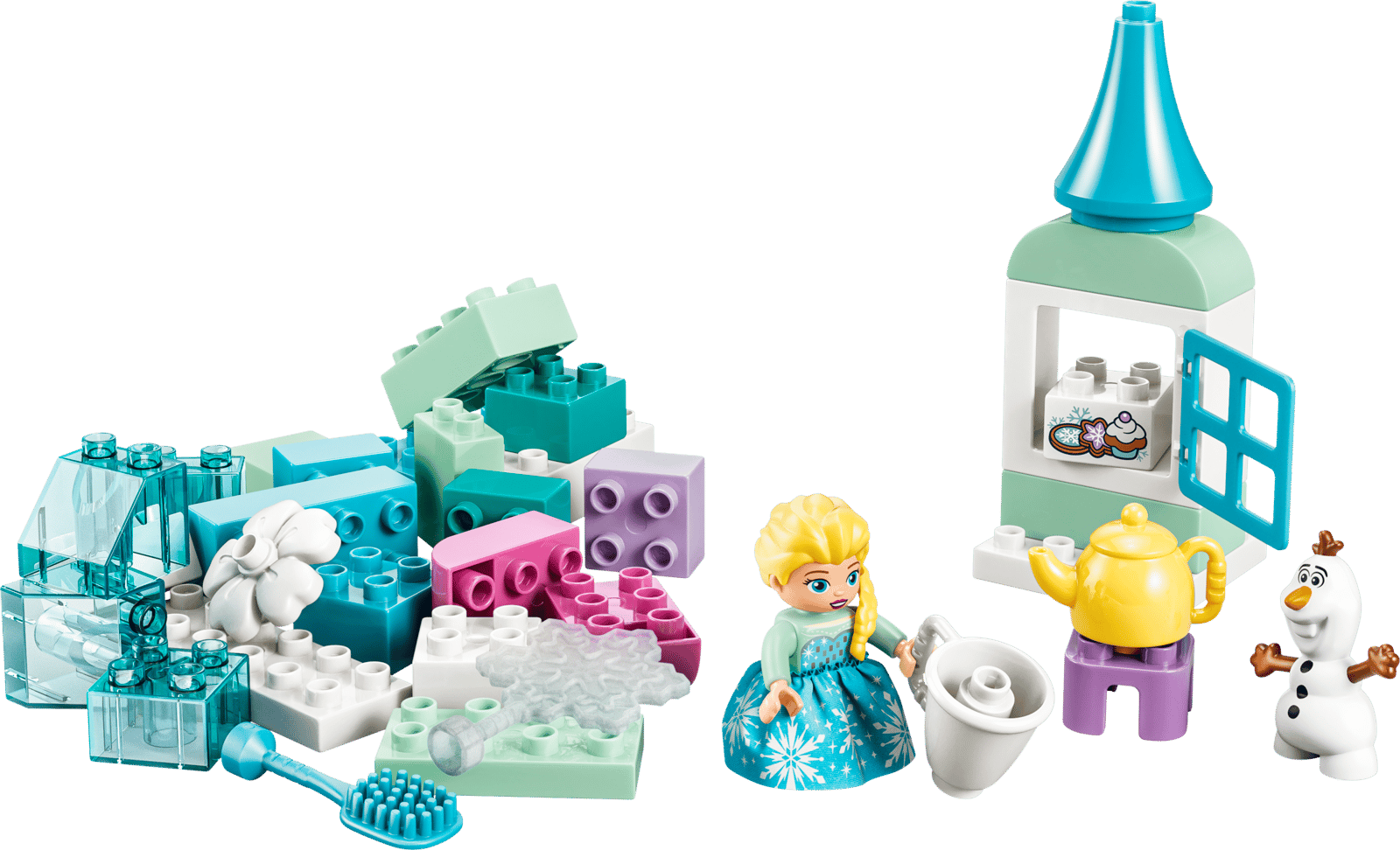 10462 Lego Duplo Scatola creativa di Frozen con Elsa e Olaf