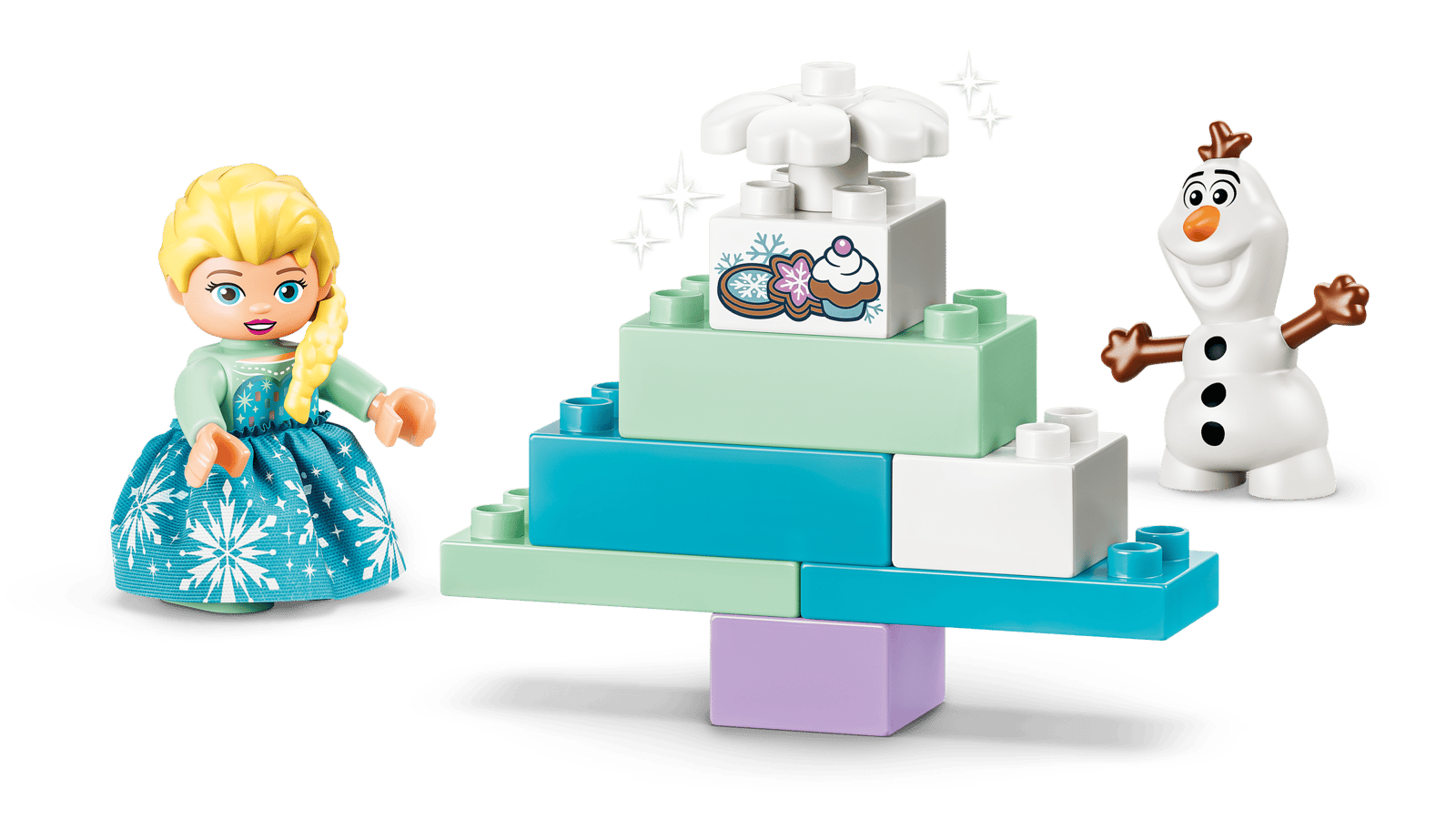 10462 Lego Duplo Scatola creativa di Frozen con Elsa e Olaf