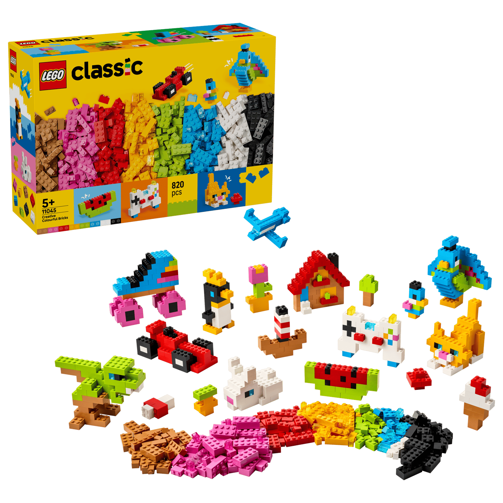 11045 Lego Classic Mattoncini colorati creativi
