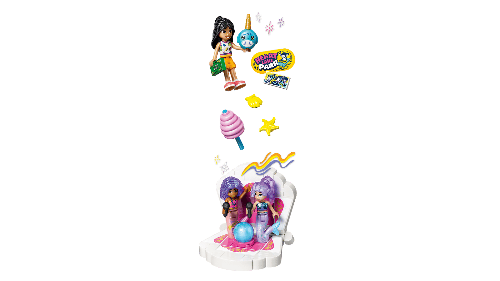 42703 Lego Friends Montagne russe della sirenetta