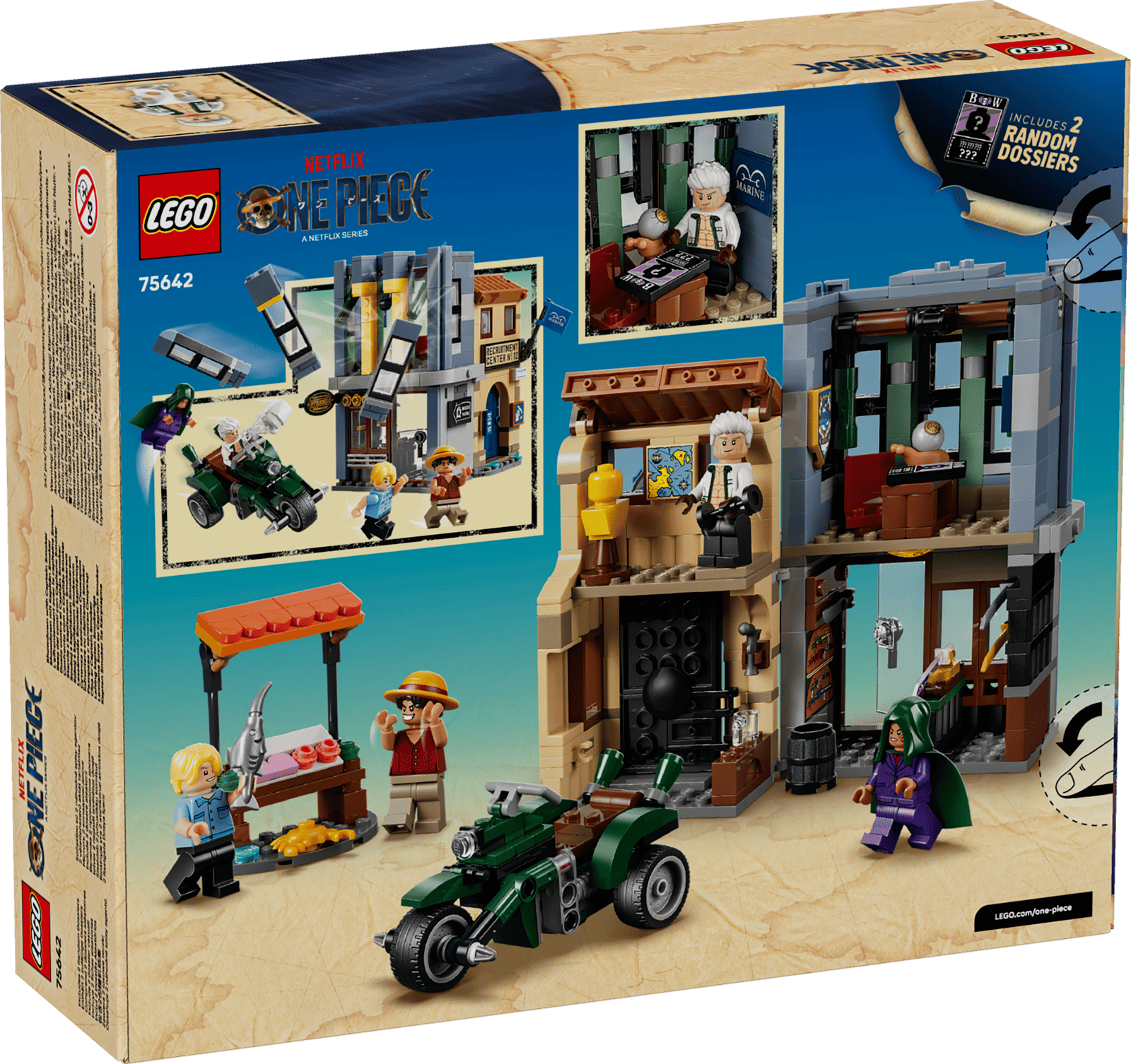 75642 Lego One Piece Resa dei conti con Capitano Smoker
