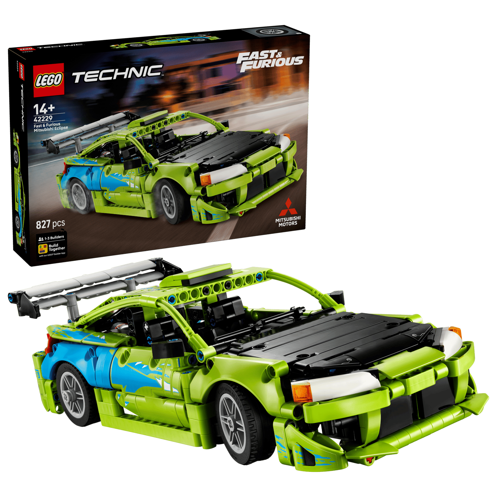 42229 Lego Technic Auto Mitsubishi Eclipse Fast and Furious