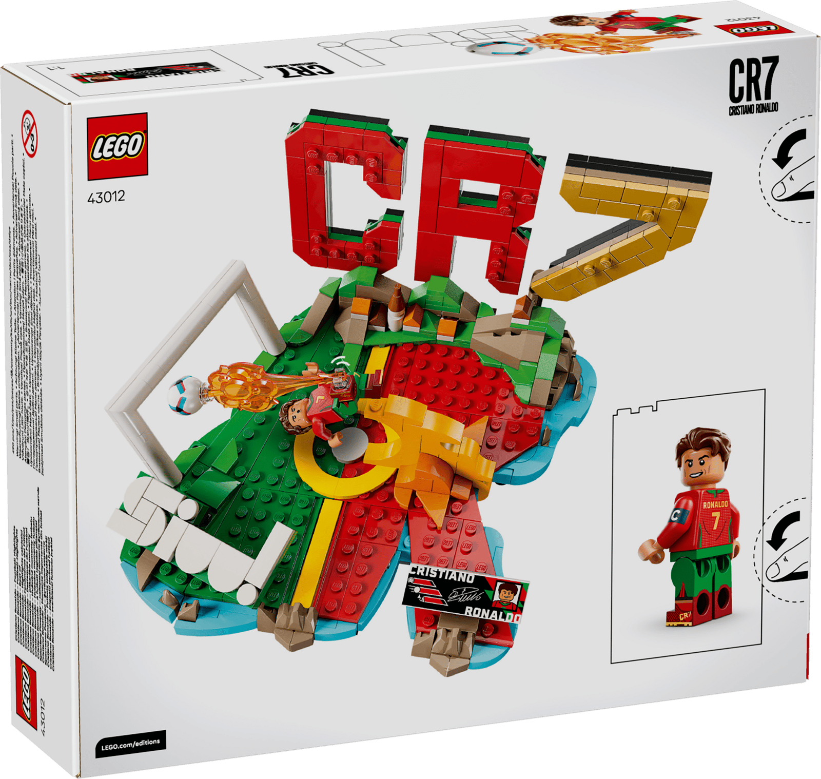 43012 Lego Altro Editions Cristiano Ronaldo  Highlights calcistici