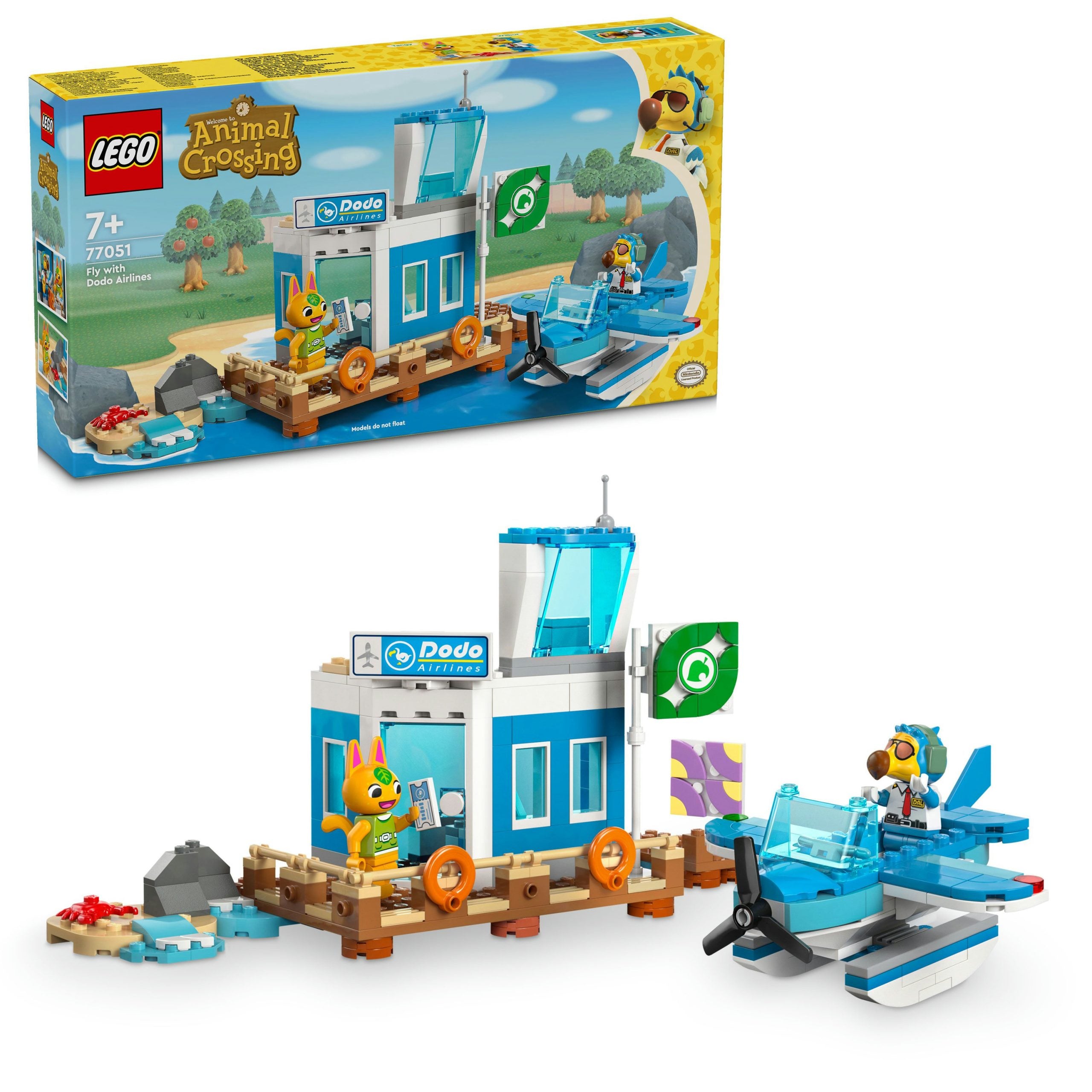 77051 LEGO Animal Crossing - In volo con la Dodo Airlines