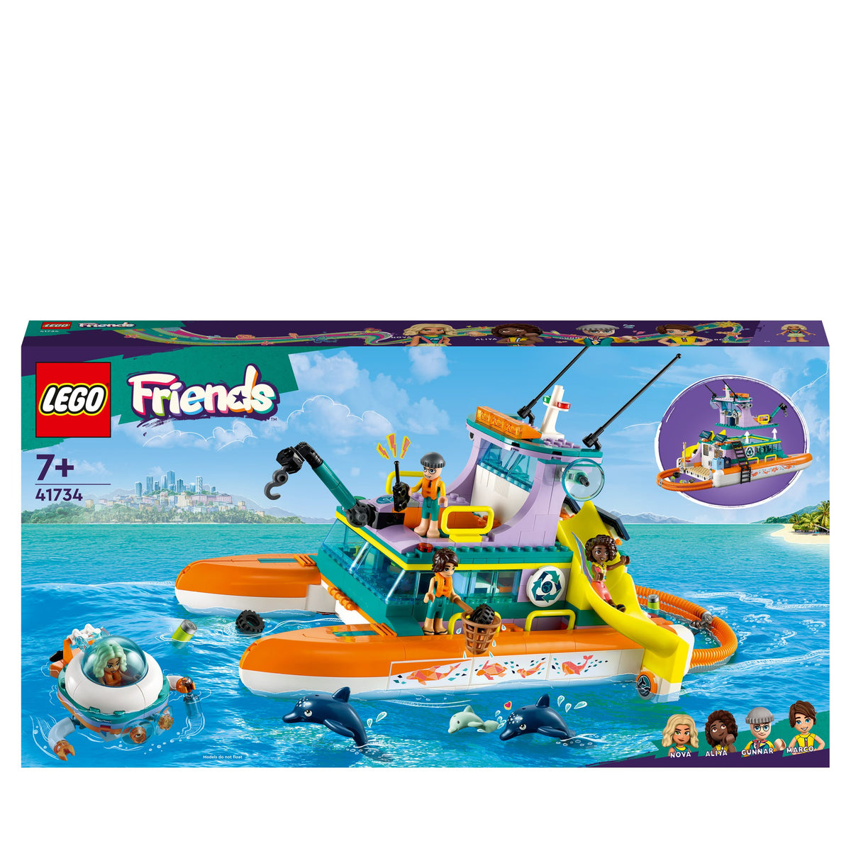 41734 - LEGO Friends - Catamarano di salvataggio