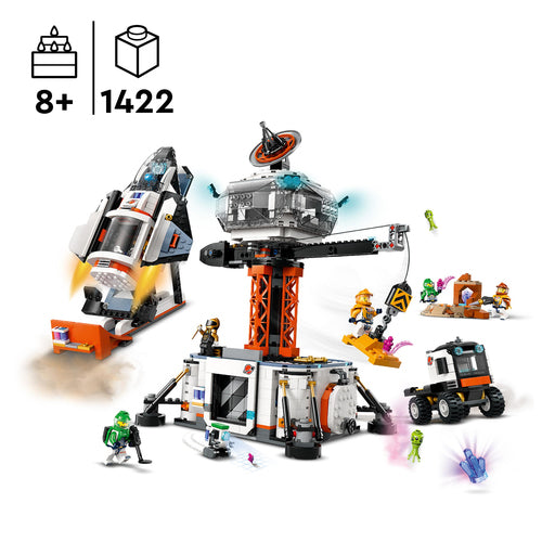 60434 LEGO City Space Base spaziale e piattaforma di lancio