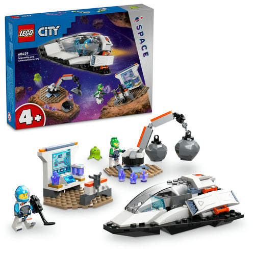 60429 LEGO City Space Navetta spaziale e scoperta di asteroidi