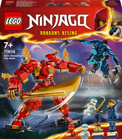 71808 LEGO Ninjago Mech elemento Fuoco di Kai