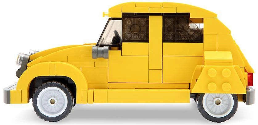 DBLC55021W CADA Citroën 2CV - Modello in Mattoncini Scala 1:24 298 Pezzi