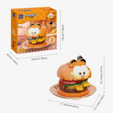 86805 PANTASY mattoncini collezione Garfield Foodie Series: Garfield Hamburger