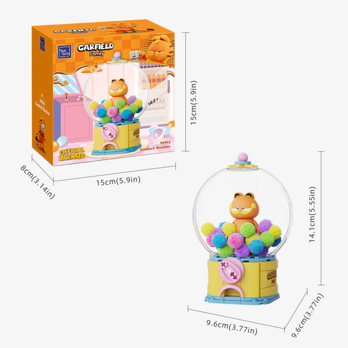 86804 PANTASY  mattoncini collezione Garfield Crystal Ball Garfield Gumball Mac