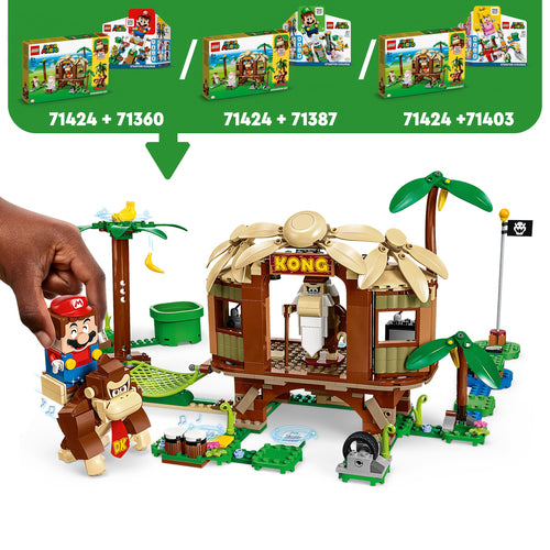 71424 LEGO Super Mario  Pack di espansioneCasa sull'albero di Donkey Kong