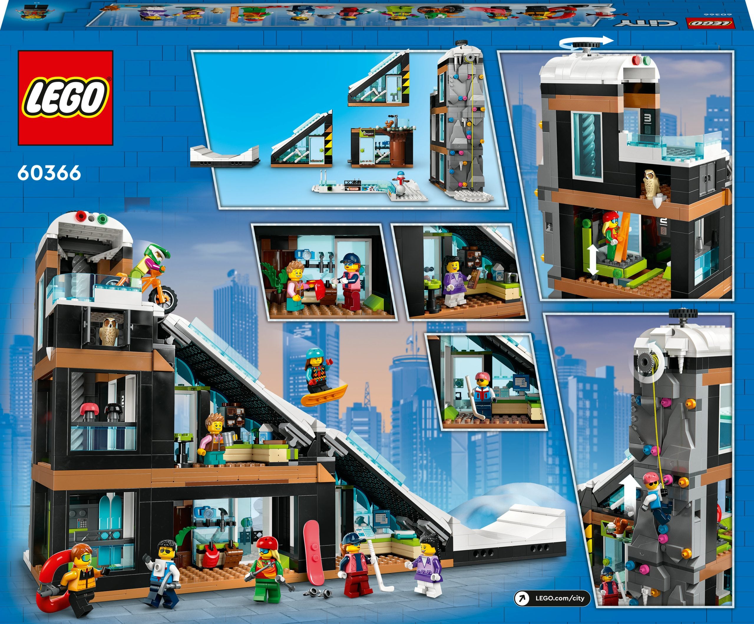 60366 - LEGO My City - Centro sci e arrampicata