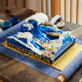 85002 Pantasy Collezione set mattoncini  Oriente La grande onda di Kanagawa