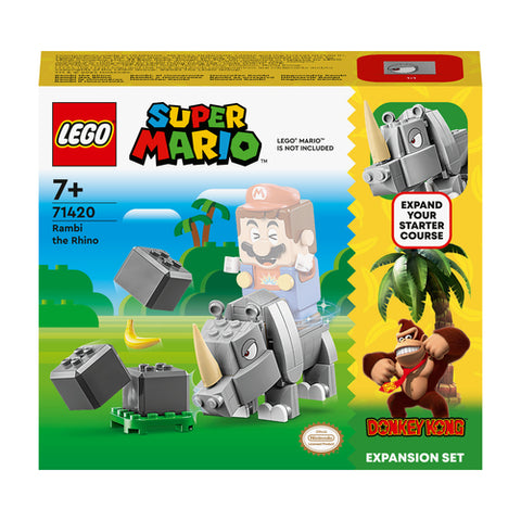 LEGO Super Mario 71420 Pack d'extension Rambi le rhinocéros