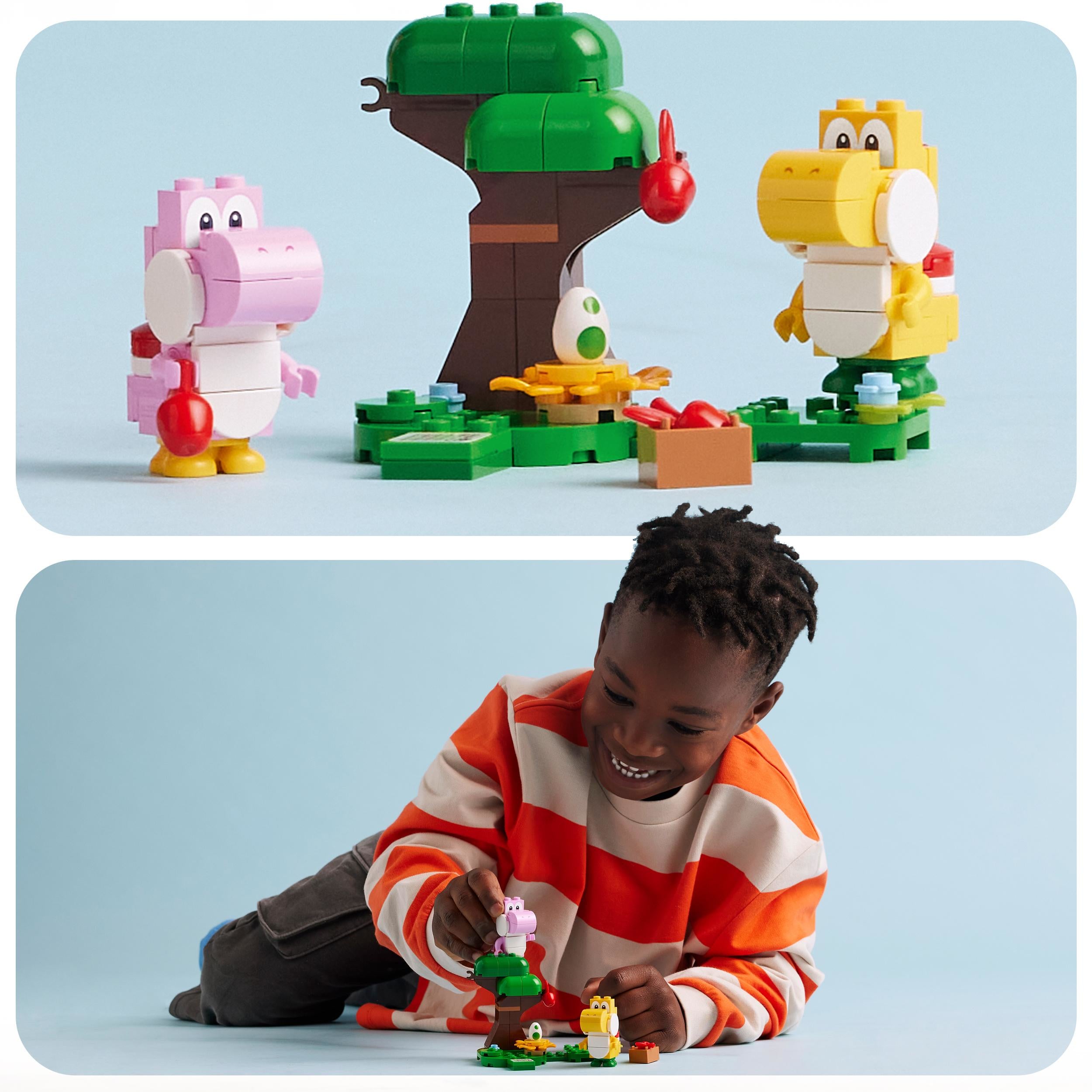 71428 LEGO Super Mario Pack di espansione Yoshi nella foresta fuovolosa