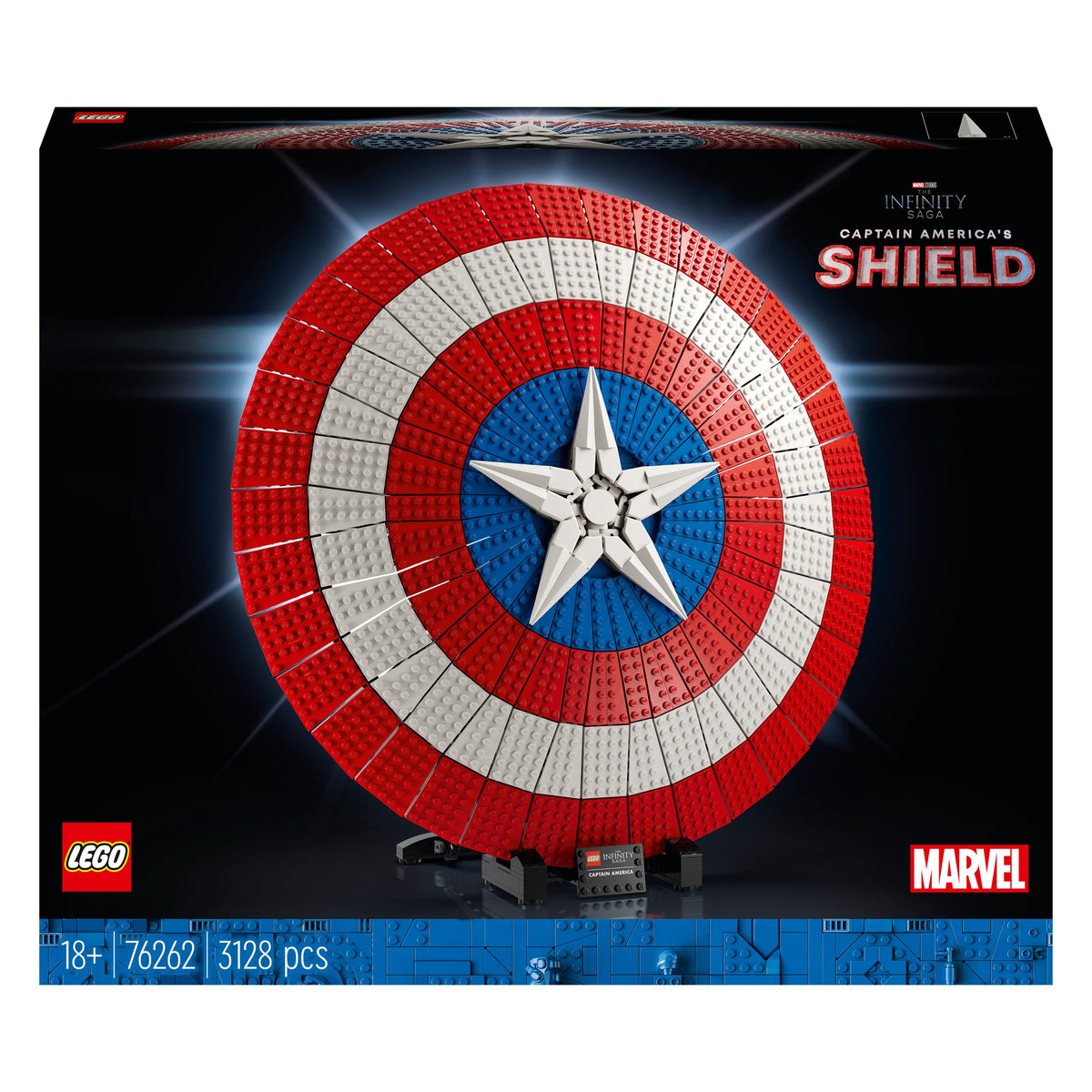 76262 LEGO Super Heroes Marvel Lo scudo di Captain America – Full Toys