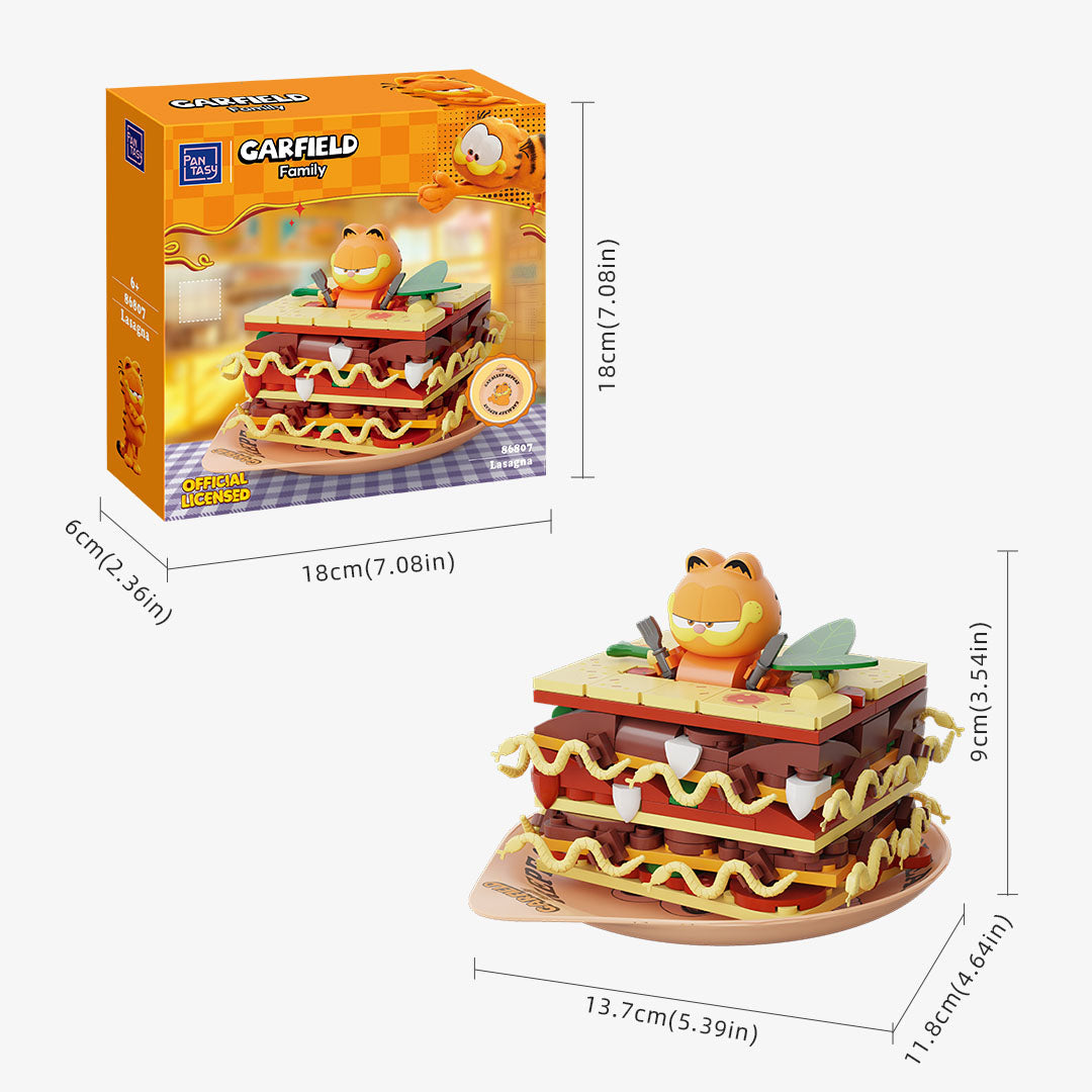86807 Pantasy Garfield Lasagna Foodie Series  Set Costruzioni Garfield