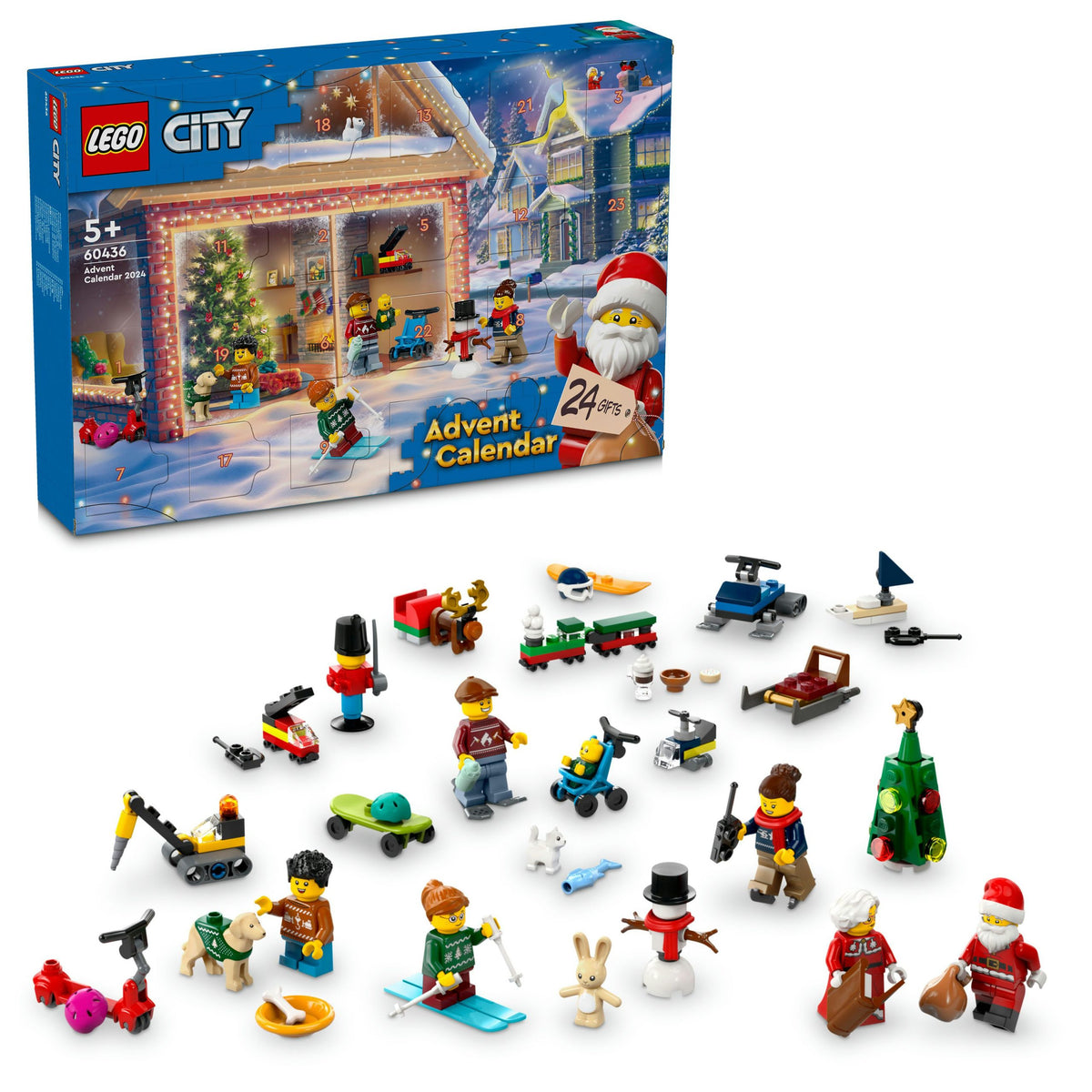 60436 LEGO City - Calendario dell'Avvento 2024 LEGO City