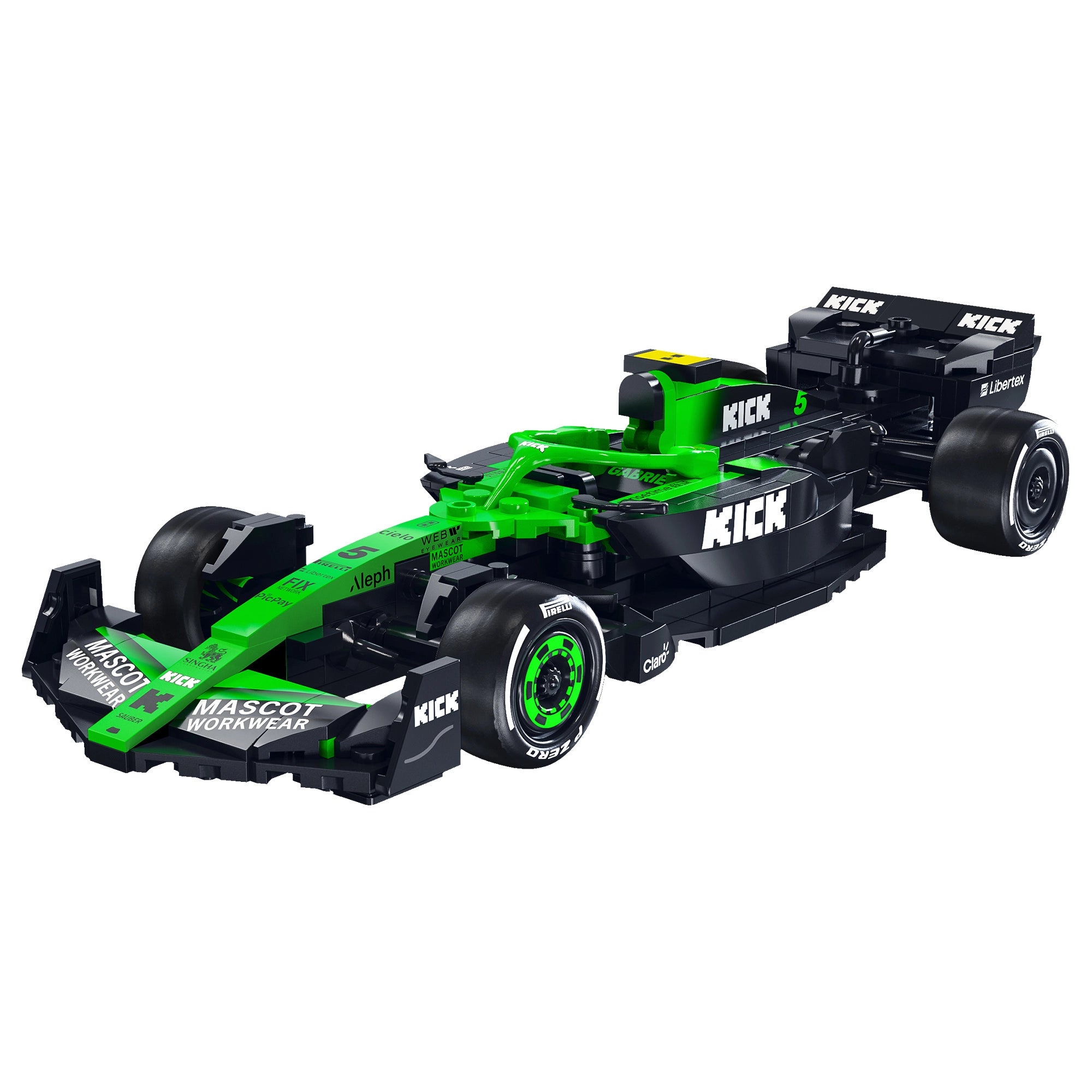 DBLC55082W CaDA KICK Sauber F1 Team C45 2025 Auto Formula 1 348 Pezzi