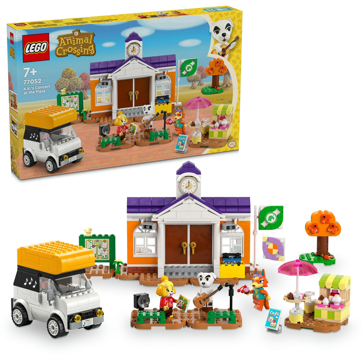 77052 LEGO Animal Crossing - Concerto in piazza con K.K.