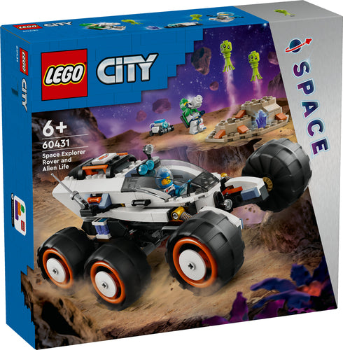60431 LEGO City Space Rover esploratore spaziale e vita aliena