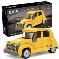 DBLC55021W CADA Citroën 2CV - Modello in Mattoncini Scala 1:24 298 Pezzi