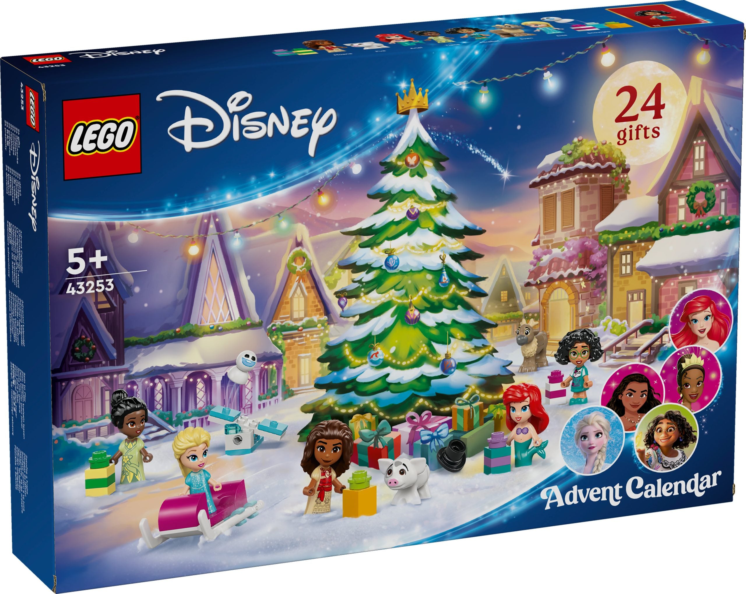 43253 LEGO Disney - Calendario dell'Avvento 2024 LEGO Principesse Disney