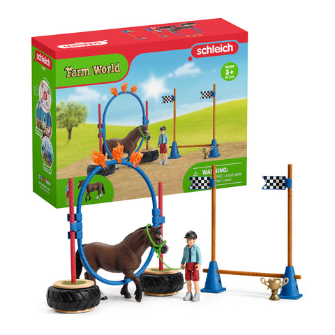 Farm World Schleich-s - 42482 Gara Di Agility Pony
