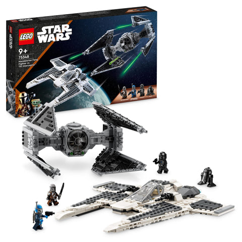 75348 - LEGO Star Wars - Fang Fighter mandaloriano vs TIE Interceptor